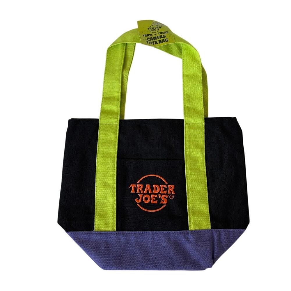 Trick-or-Treat Mini Trader Joes Canvas Totes, Halloween